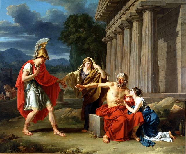 Jean-Antoine-Théodore Giroust (Dallas Museum of Art) / alexmarie28 (Foto): Oedipus at Colonus
