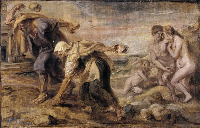 Peter Paul Rubens: Deucalion und Pyrrha